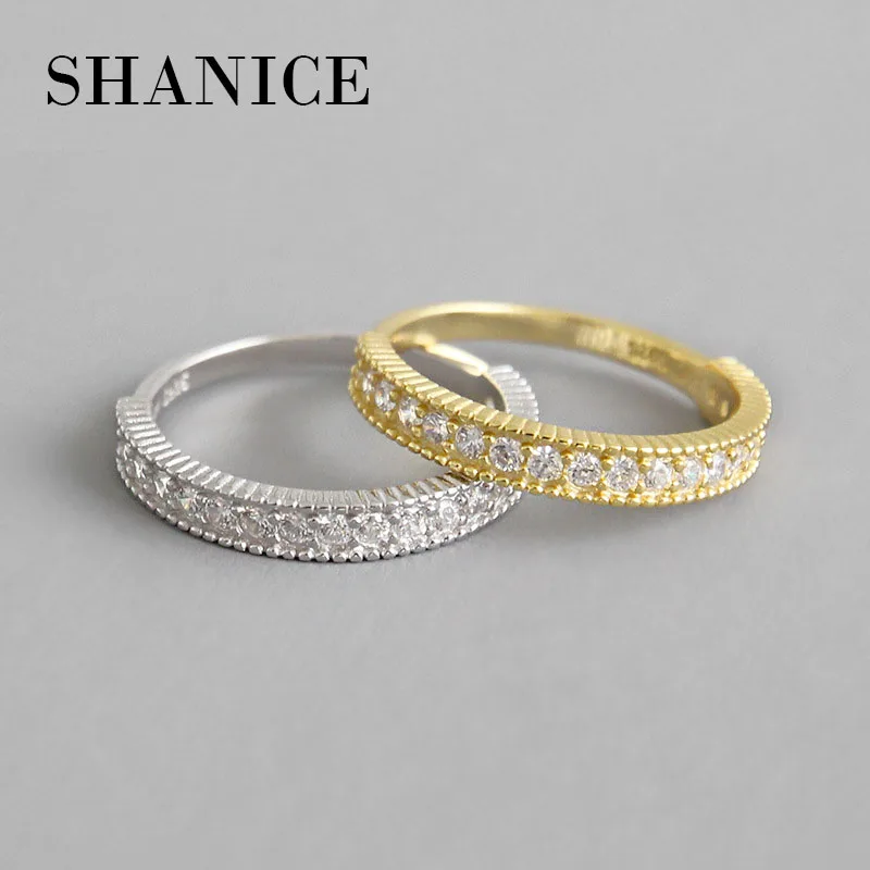 SHANICE Real 925 sterling silver open rings Zircon Rings For Women High Quality Women Wedding Rings Jewelry Girlfriend Gift
SHANICE Real 925 sterling silver open rings Zircon Rings For Women High Quality Women Wedding Rings Jewelry Girlfriend Gift