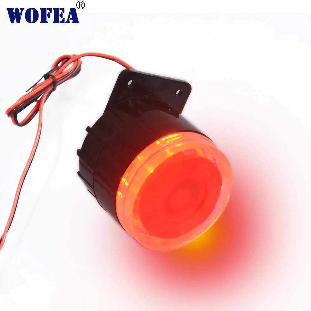 Free shipping Wired flash Strobe Siren Horn For Wireless Home Alarm Security System 100 dB loudly siren Sound & light
Free shipping Wired flash Strobe Siren Horn For Wireless Home Alarm Security System 100 dB loudly siren Sound & light