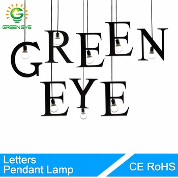 Green Eye pendant lights DIY letter light Creative letters A to Z hanglamp 100cm Nordic led lamp e27 decor lamps for living room
Green Eye pendant lights DIY letter light Creative letters A to Z hanglamp 100cm Nordic led lamp e27 decor lamps for living room