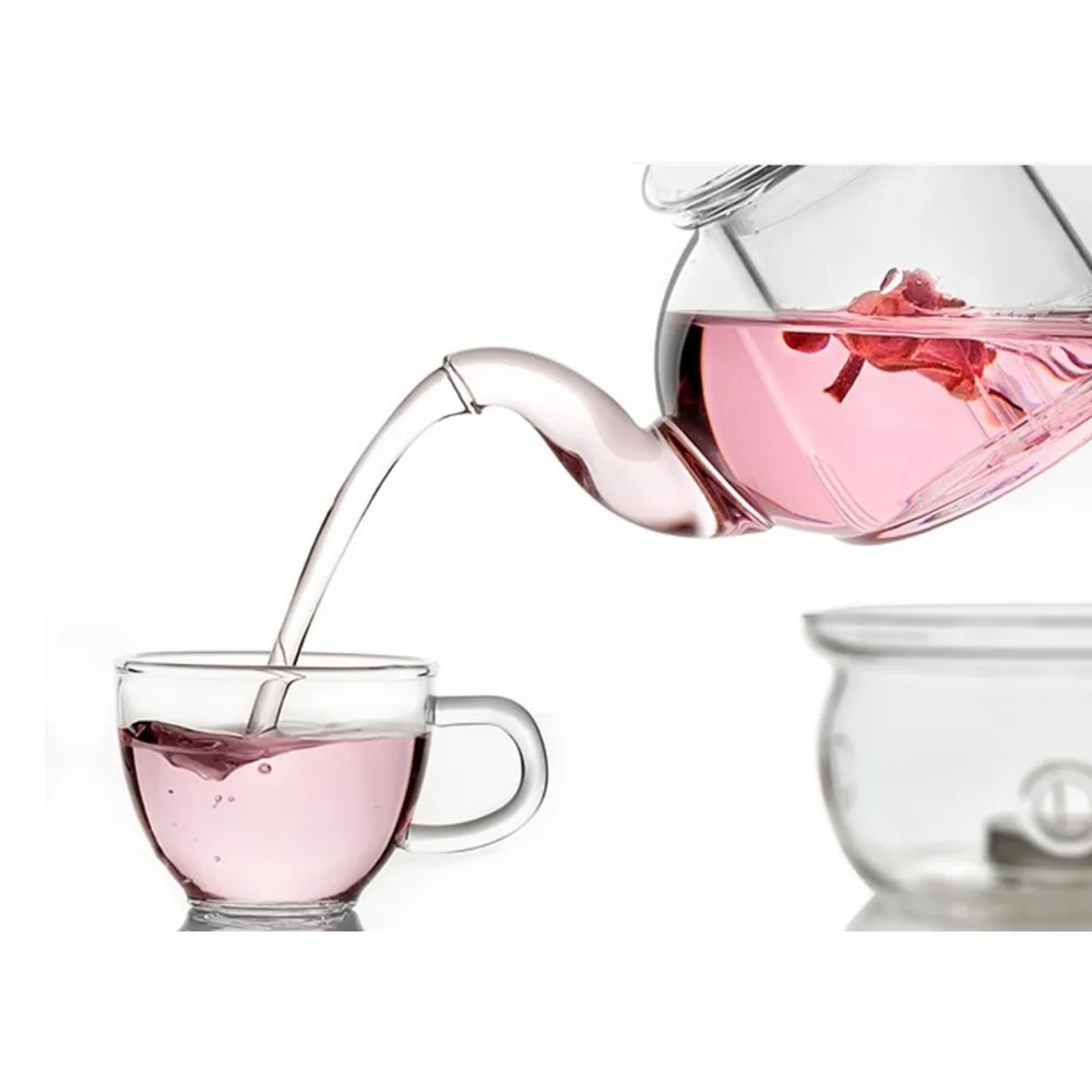Practical Heat Resistant Glass Teapot with Infuser Coffee Tea Leaf Herbal Classic 400ML/600ML/800ML/1000ML
Practical Heat Resistant Glass Teapot with Infuser Coffee Tea Leaf Herbal Classic 400ML/600ML/800ML/1000ML