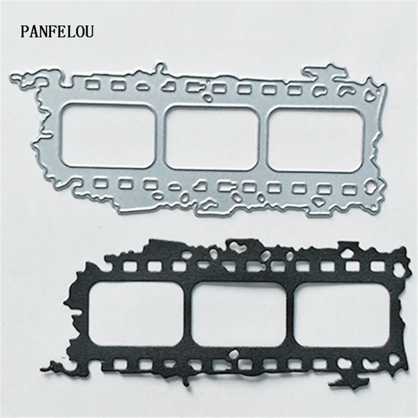 PANFELOU Metal craft Broken film paper die cutting dies for Scrapbooking/DIY Christmas wedding Halloween cards
PANFELOU Metal craft Broken film paper die cutting dies for Scrapbooking/DIY Christmas wedding Halloween cards