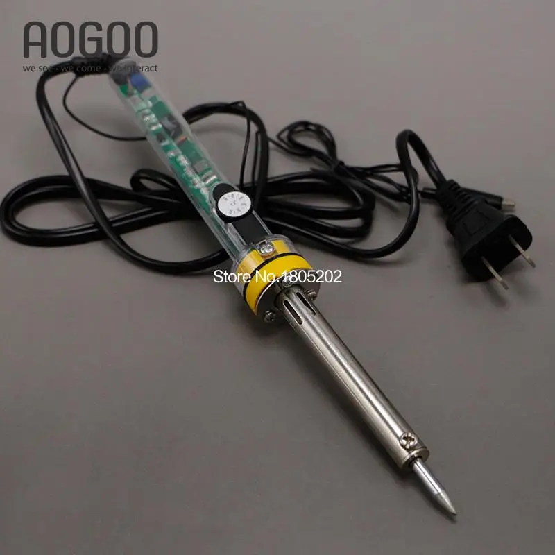 ESI-S60 220-240V 60W Temp 200~450 Celsius Internal heating Solder Adjustable Electric Soldering Iron
ESI-S60 220-240V 60W Temp 200~450 Celsius Internal heating Solder Adjustable Electric Soldering Iron