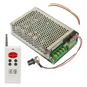 Wireless Remote Control DC Motor Governor Speed Controller 12V/24V/30V 30A Forward and Reverse Electric Motor
Wireless Remote Control DC Motor Governor Speed Controller 12V/24V/30V 30A Forward and Reverse Electric Motor