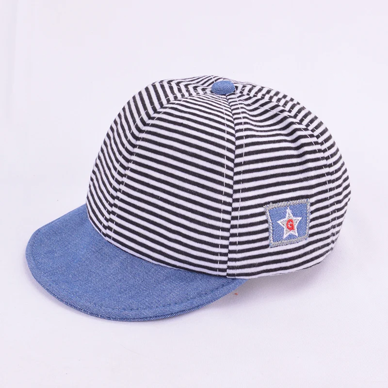 Cotton Eaves Baby Baseball Cap Toddler Kids Strip Hats Baby Boys Girls Beret snapback Caps comfortable Sun Hats
Cotton Eaves Baby Baseball Cap Toddler Kids Strip Hats Baby Boys Girls Beret snapback Caps comfortable Sun Hats