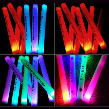 100pcs Glow Stick Light Party LED Foam Stick For Wedding Decoration Concert Cheer Stick Multi Color 3 Style Flash Glowing Stick
100pcs Glow Stick Light Party LED Foam Stick For Wedding Decoration Concert Cheer Stick Multi Color 3 Style Flash Glowing Stick