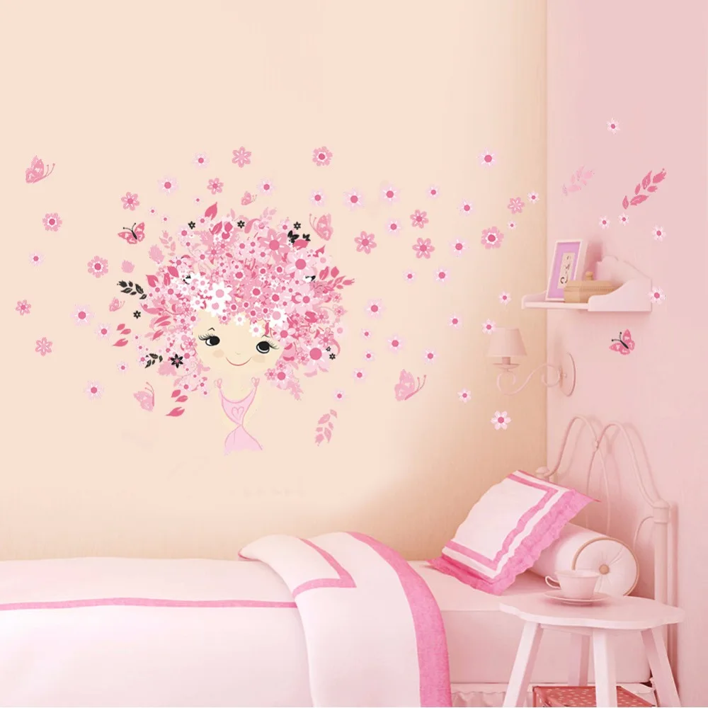 High Quality Grosir Pink Princess Room Wallpaper Dari China Pink