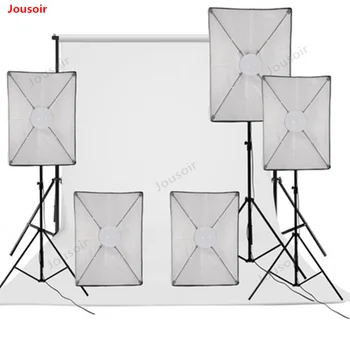 105W LED softBox Five lamp set simple small studio product shooting photo replenishment CD50 T03
105W LED softBox Five lamp set simple small studio product shooting photo replenishment CD50 T03