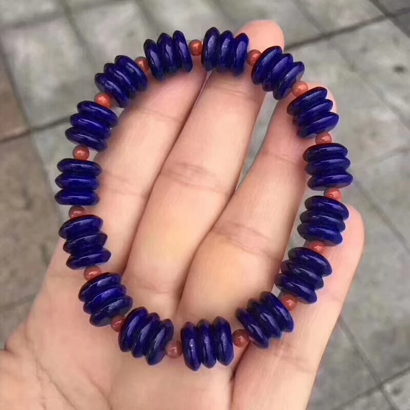 100% Natural Royal Blue Lapis Bracelets Lazuli Gemstone 10x8mm Crystal Stretch Round Bead Bracelet AAAAA Drop Shipping
100% Natural Royal Blue Lapis Bracelets Lazuli Gemstone 10x8mm Crystal Stretch Round Bead Bracelet AAAAA Drop Shipping
