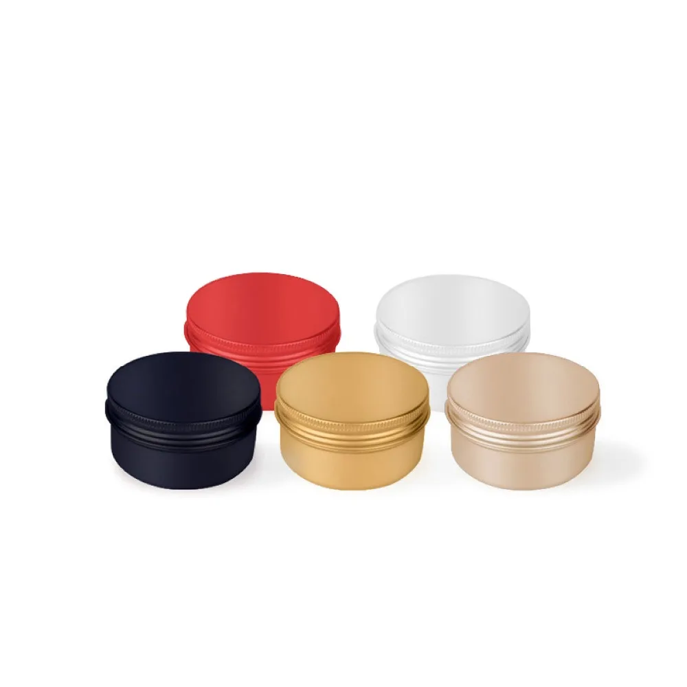 Aroma Candle Box Aluminum Jar Tea Candy Box Tin Cans with Screw Cap Hair Wax Pomade Jar Refillable Cosmetic Container 80 ML
Aroma Candle Box Aluminum Jar Tea Candy Box Tin Cans with Screw Cap Hair Wax Pomade Jar Refillable Cosmetic Container 80 ML
