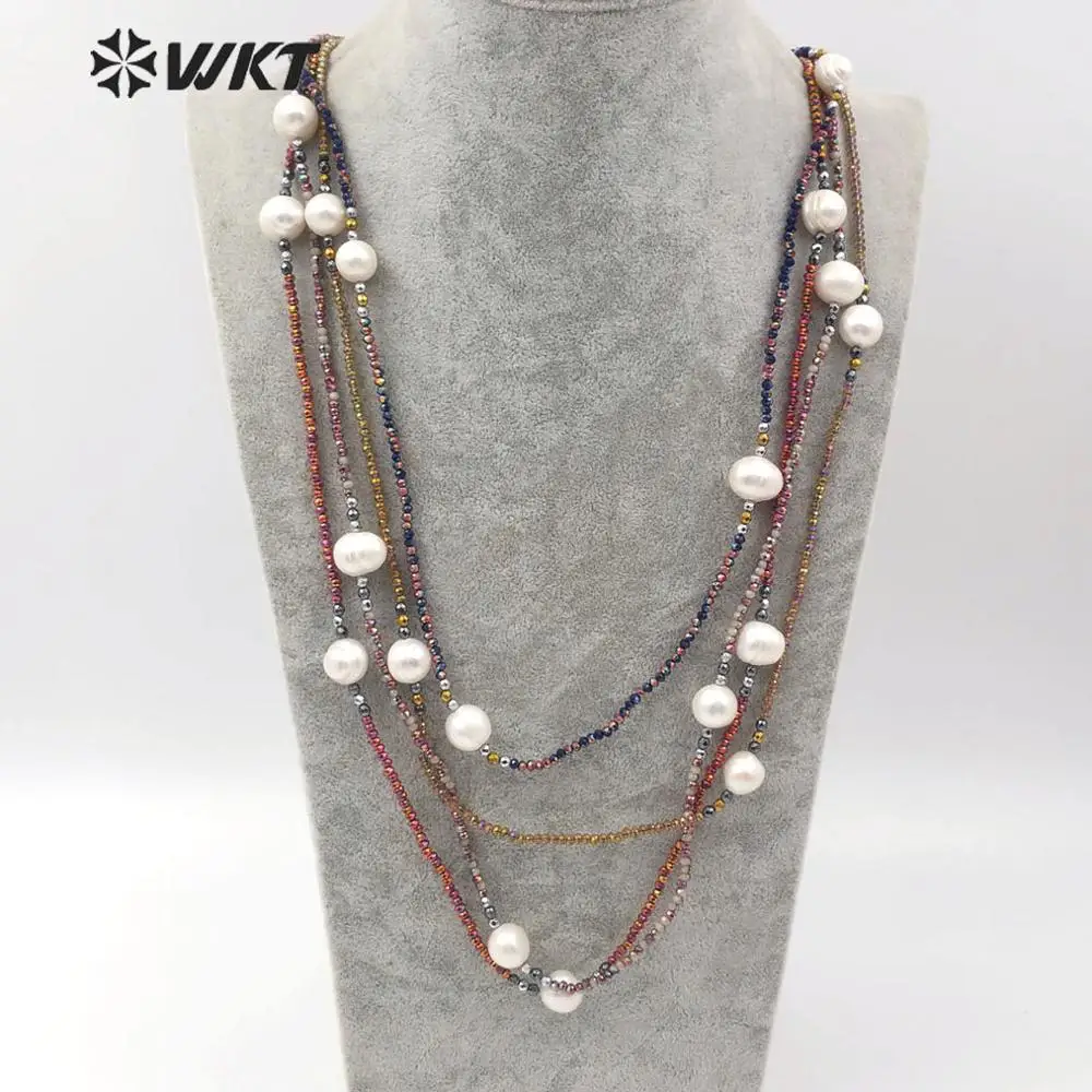 WT-N1159 WKT New Arrival Colored Bean Necklace With Pearl Charm Necklace 36Inch Women Fashion Necklace Jewelry
WT-N1159 WKT New Arrival Colored Bean Necklace With Pearl Charm Necklace 36Inch Women Fashion Necklace Jewelry