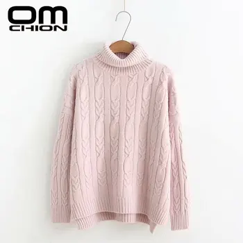 OMCHION Womens Sweaters 2019 Autumn Long Sleeve Twist Solid Turtleneck Sweater Casual Thick Female Pullover Winter Jumper LMY171
OMCHION Womens Sweaters 2019 Autumn Long Sleeve Twist Solid Turtleneck Sweater Casual Thick Female Pullover Winter Jumper LMY171