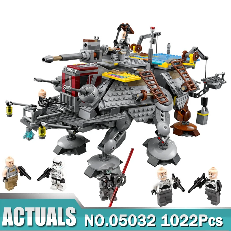 Star Wars 05032 The Captain Rex's AT-TE Building Blocks Brick Boys Toys Compatible with Lego 75157
Star Wars 05032 The Captain Rex's AT-TE Building Blocks Brick Boys Toys Compatible with Lego 75157