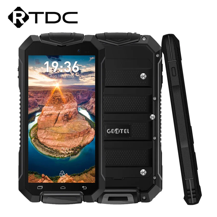 Original Geotel A1 3G WCDMA IP67 Waterproof Mobile Phone MTK6580M Android 7.0 Quad Core 4.5" 1GB RAM 8GB ROM 8.0MP 3400mAh GPS
Original Geotel A1 3G WCDMA IP67 Waterproof Mobile Phone MTK6580M Android 7.0 Quad Core 4.5" 1GB RAM 8GB ROM 8.0MP 3400mAh GPS