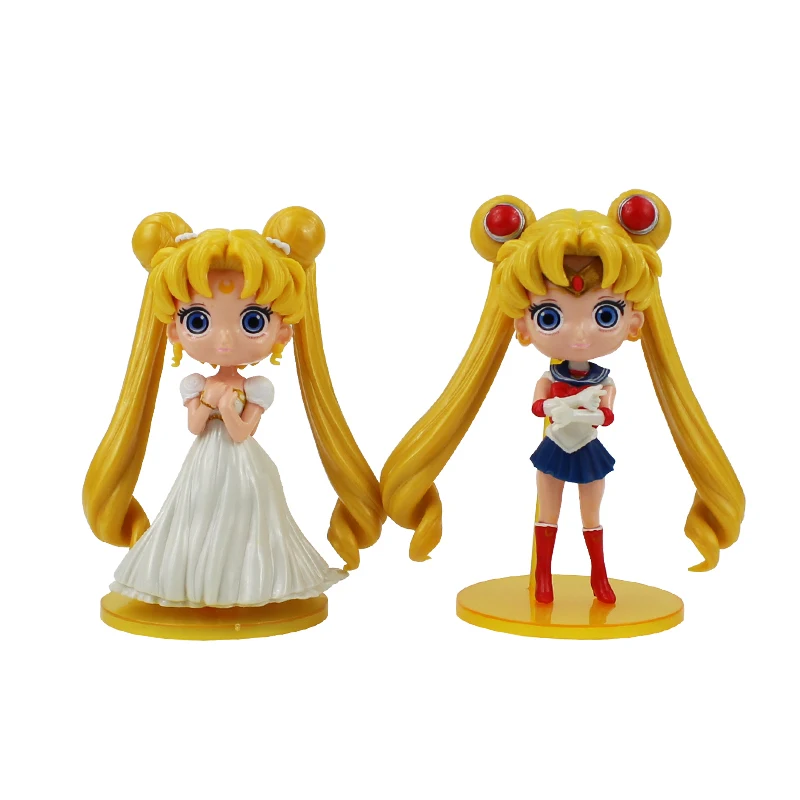 Q Posket Sailor Moon Figure Princess Serenity Tsukino Jupiter Venus Pluto PVC Action Figure Model Toys 15cm Kawaii Doll
Q Posket Sailor Moon Figure Princess Serenity Tsukino Jupiter Venus Pluto PVC Action Figure Model Toys 15cm Kawaii Doll