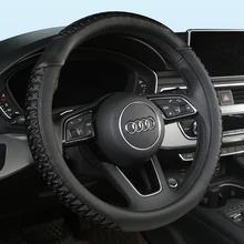 PU Leather Universal Car Steering-wheel Cover 38CM Car-styling Sport Auto Steering Wheel Covers Anti-Slip Automotive Accessories
PU Leather Universal Car Steering-wheel Cover 38CM Car-styling Sport Auto Steering Wheel Covers Anti-Slip Automotive Accessories