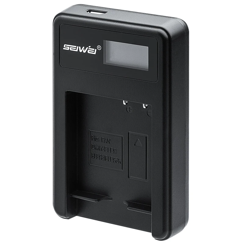 SEIWEI DMW-BLE9,DMW-BLE9E,DMW-BLE9GK USB Camera Battery Charger with Screen for Panasonic DMC-GF3 GF3X GF5
SEIWEI DMW-BLE9,DMW-BLE9E,DMW-BLE9GK USB Camera Battery Charger with Screen for Panasonic DMC-GF3 GF3X GF5