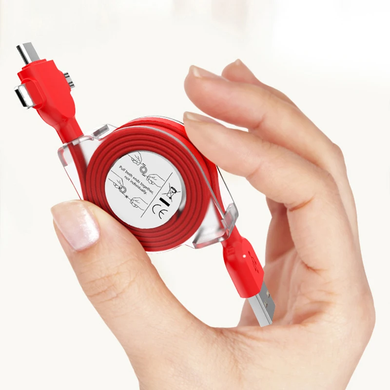 1M Retractable Micro USB/Type C Cable 3in1 2A Fast Charger Coiled Data Line For Xiaomi Mi A1 5 5S 5A 6 6X 8 SE Redmi Note 3 4 5
1M Retractable Micro USB/Type C Cable 3in1 2A Fast Charger Coiled Data Line For Xiaomi Mi A1 5 5S 5A 6 6X 8 SE Redmi Note 3 4 5