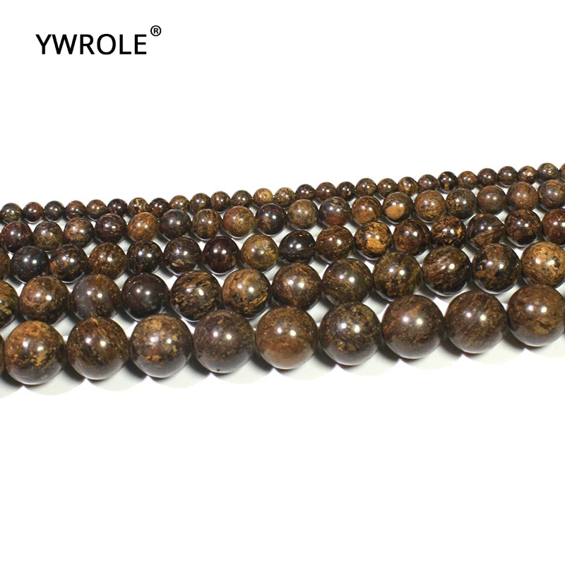 Brown Bronzite Natural Stone Round Beads For Jewelry Making DIY Bracelet Necklace Material 4/6/8/10/12 mm Strand 15'' Wholesale
Brown Bronzite Natural Stone Round Beads For Jewelry Making DIY Bracelet Necklace Material 4/6/8/10/12 mm Strand 15'' Wholesale