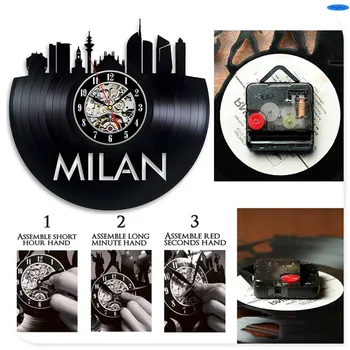 Home Living Classic Wall Clocks Art Wall Sticker Fashion Italy Milan Creative Decoration Wall Clock
Home Living Classic Wall Clocks Art Wall Sticker Fashion Italy Milan Creative Decoration Wall Clock