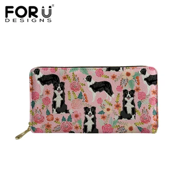 FORUDESIGNS Women Long Wallets Border Collie Printed Clutch Handbag Large Capacity Wallets Female Purse Fashion Cardholder Purse
FORUDESIGNS Women Long Wallets Border Collie Printed Clutch Handbag Large Capacity Wallets Female Purse Fashion Cardholder Purse