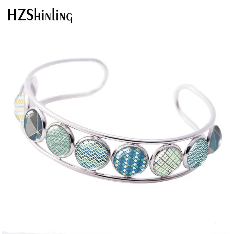 2019 New Blue Retro And Geometric Patterns Adjustable Bracelets Handmade Bracelet Class Cabochon Jewelry
2019 New Blue Retro And Geometric Patterns Adjustable Bracelets Handmade Bracelet Class Cabochon Jewelry