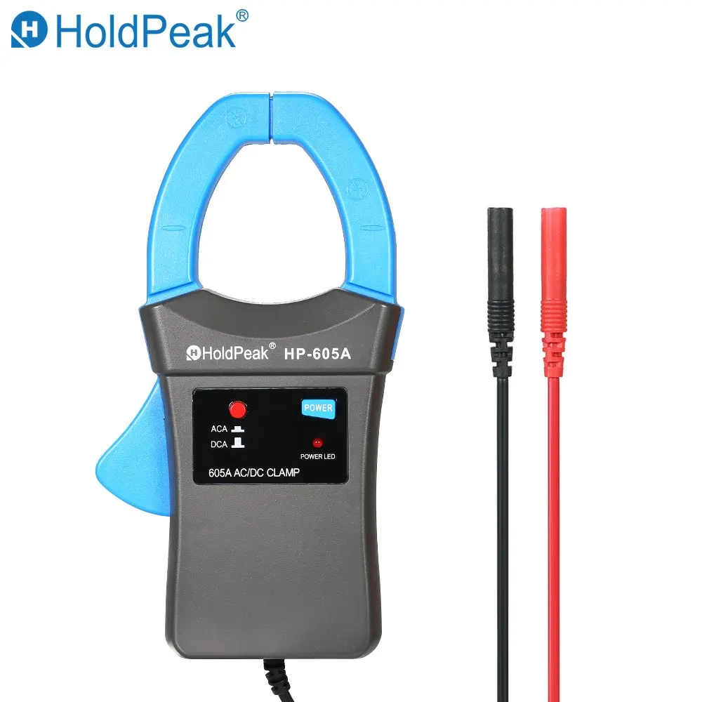 HoldPeak Digital clamp Meter 600A DC/AC Current Clamp Adapter Clamp-On multimeter ammeter with Test Probes
HoldPeak Digital clamp Meter 600A DC/AC Current Clamp Adapter Clamp-On multimeter ammeter with Test Probes