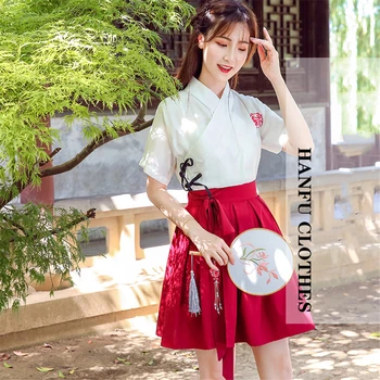 2020 News Hanfu Dress Girl Chinese Style Embroidery Daily Women Traditional Costume Folk Dance Outfit Vintage Party Yangko Tang
2020 News Hanfu Dress Girl Chinese Style Embroidery Daily Women Traditional Costume Folk Dance Outfit Vintage Party Yangko Tang