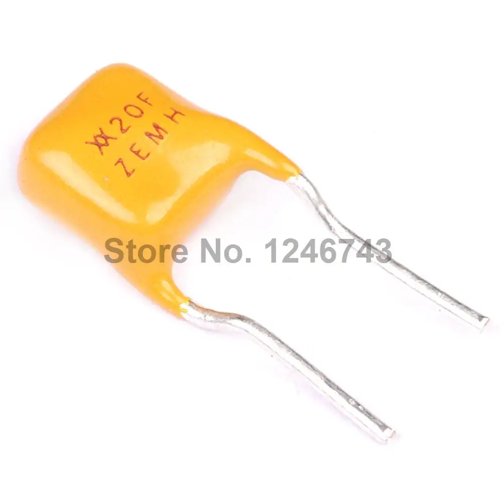 

20PCS PPTC Resettable Fuse TRF250-120 250V 0.12A Self-recovery Fuses