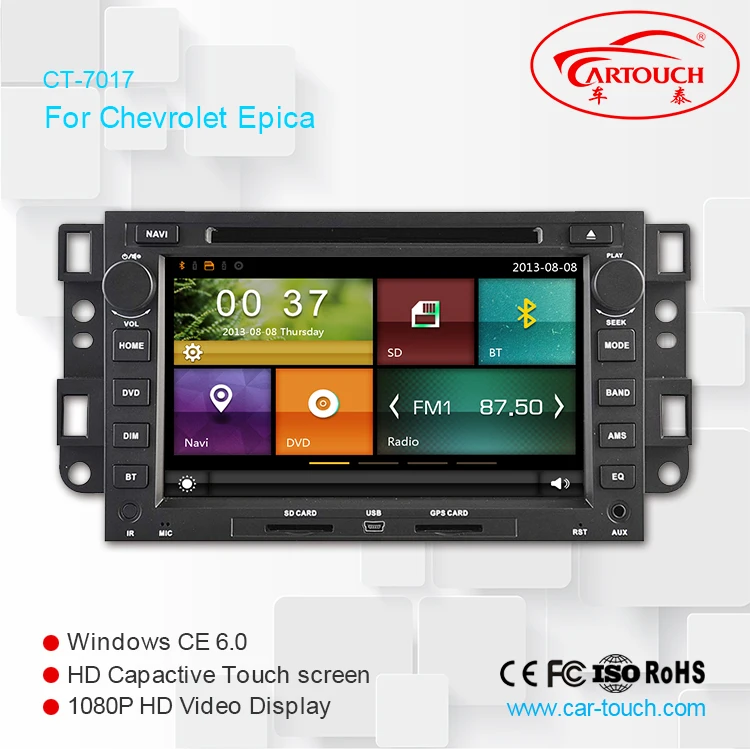 Car DVD Player For Chevrolet Aveo Epica Captiva Spark Optra Tosca Kalos Matiz Radio GPS Stereo Free Camera Free Map
Car DVD Player For Chevrolet Aveo Epica Captiva Spark Optra Tosca Kalos Matiz Radio GPS Stereo Free Camera Free Map