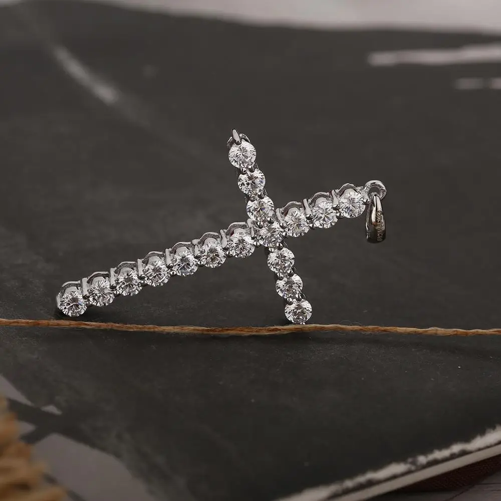 DYINGLUO 925 Sterling Silver Cross Pendant Best Gift for Christian Juses Christ Cross Pendant Anniversary Jewelry for Women Man 
DYINGLUO 925 Sterling Silver Cross Pendant Best Gift for Christian Juses Christ Cross Pendant Anniversary Jewelry for Women Man