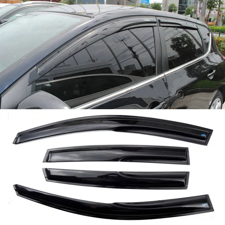 4pcs Windows Vent Visors Rain Guard Dark Sun Shield Deflectors For Nissan Tiida 2011-2013
4pcs Windows Vent Visors Rain Guard Dark Sun Shield Deflectors For Nissan Tiida 2011-2013