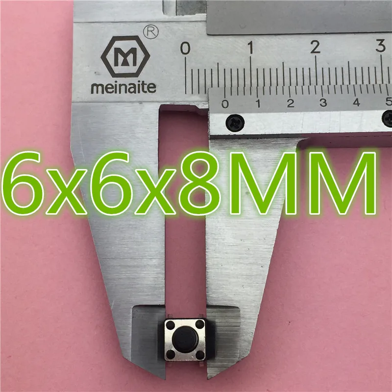 50pcs 6x6x8MM 4PIN G93 Tactile Tact Push Button Micro Switch Direct Self-Reset DIP Top Copper High Quality Sell At A Loss USA
50pcs 6x6x8MM 4PIN G93 Tactile Tact Push Button Micro Switch Direct Self-Reset DIP Top Copper High Quality Sell At A Loss USA