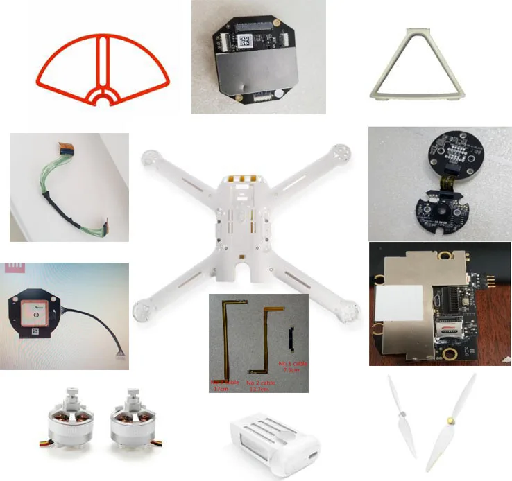 XIAOMI Mi FPV Drone RC Quadcopter 4K Version spare parts propeller balde frame motor ESC body shell steering arm cable board etc
XIAOMI Mi FPV Drone RC Quadcopter 4K Version spare parts propeller balde frame motor ESC body shell steering arm cable board etc