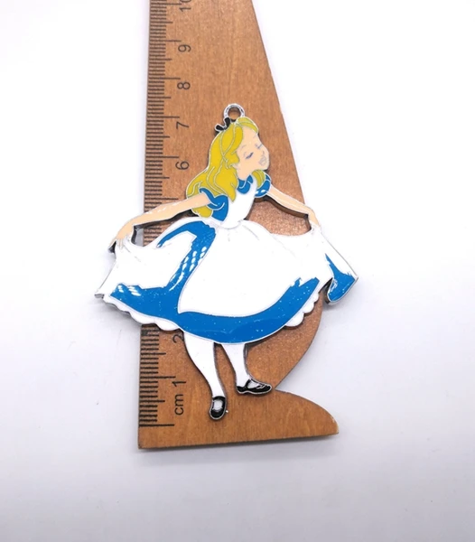 New Retail 1 pcs cartoon Alice in Wonderland princess Metal Charms Jewelry DIY Making Pendants M-56
New Retail 1 pcs cartoon Alice in Wonderland princess Metal Charms Jewelry DIY Making Pendants M-56