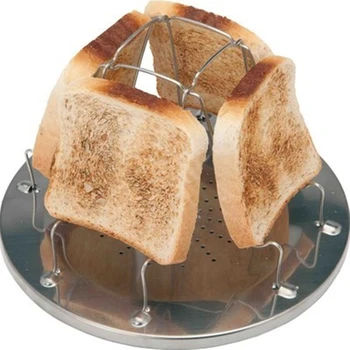 Bake Tools Camping Foldable Toaster Rack BBQ Tools Cookware Toast Shelf Bread Grill Stailess Steel Kitchen Accessories 1pcs/set
Bake Tools Camping Foldable Toaster Rack BBQ Tools Cookware Toast Shelf Bread Grill Stailess Steel Kitchen Accessories 1pcs/set