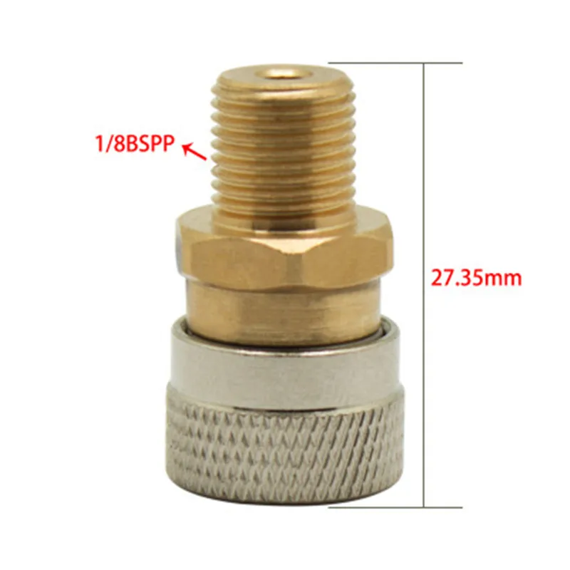 New Paintball PCP Charging Hose Stainless Steel Fill Fitting 8MM Female Quick Disconnect 1/8BSPP &1/8NPT & M10*1 Male Threads
New Paintball PCP Charging Hose Stainless Steel Fill Fitting 8MM Female Quick Disconnect 1/8BSPP &1/8NPT & M10*1 Male Threads