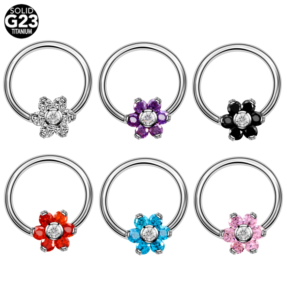 1PC Titanium Nose Septum Rings Ear Tragus Labret Nipple Eyebrow Piercings Crystal Flower Ear Septum Helix CBR Piercings Jewelry
1PC Titanium Nose Septum Rings Ear Tragus Labret Nipple Eyebrow Piercings Crystal Flower Ear Septum Helix CBR Piercings Jewelry