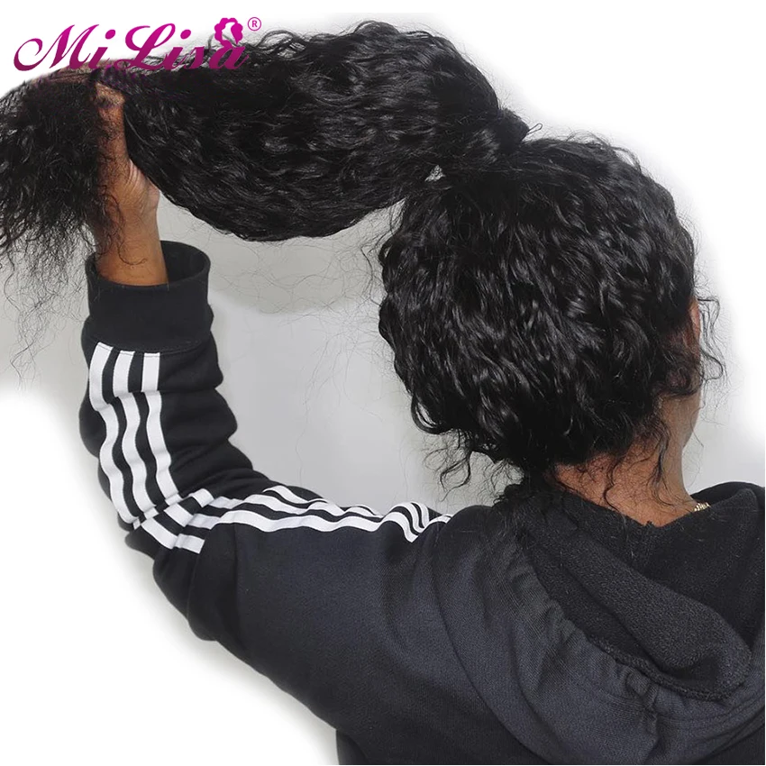 150 Density Water Wave Wigs 360 Lace Frontal Wigs Pre Plucked With Baby Hair Mi Lisa Remy Brazilian Lace Front Human Hair Wigs
150 Density Water Wave Wigs 360 Lace Frontal Wigs Pre Plucked With Baby Hair Mi Lisa Remy Brazilian Lace Front Human Hair Wigs