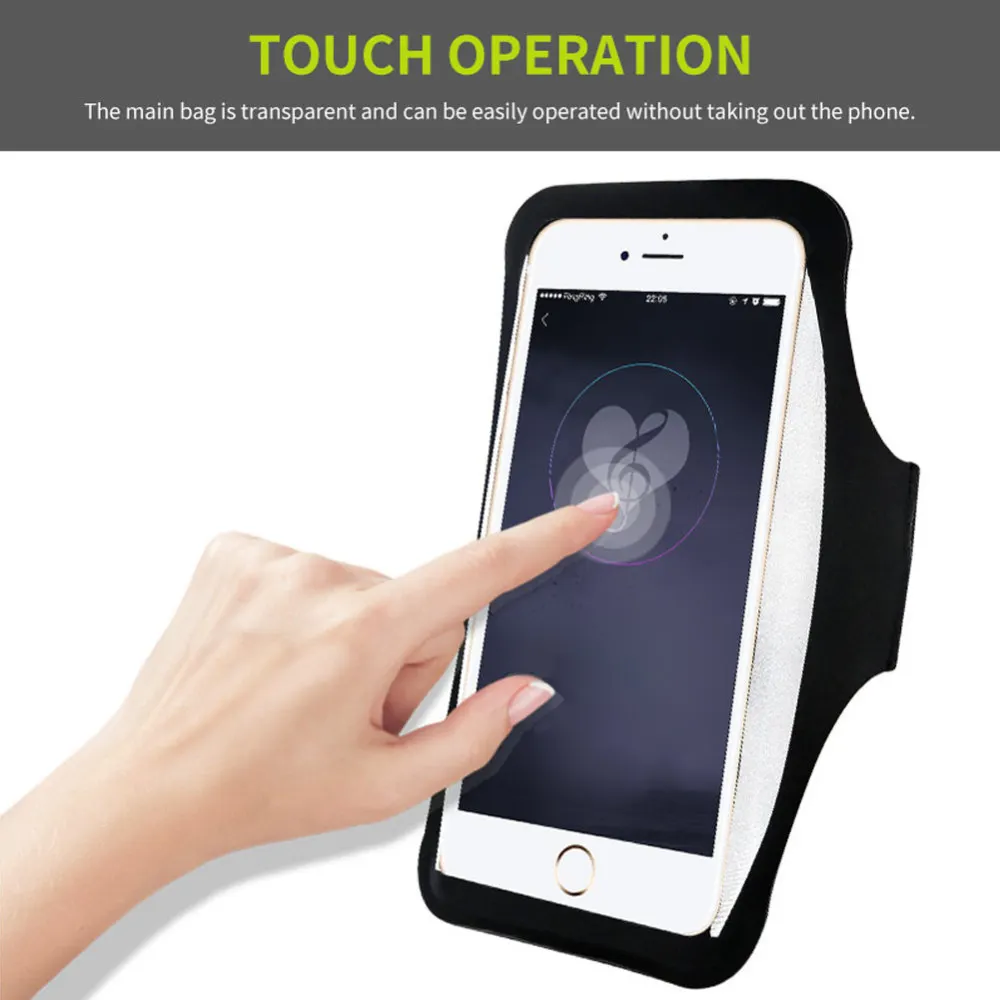 Unisex Outdoor Sports Sweat Resistant Wrist Bag Forearm Band Bike Mount Phone Holder Riding Wristband Pouch Bag 6 inch
Unisex Outdoor Sports Sweat Resistant Wrist Bag Forearm Band Bike Mount Phone Holder Riding Wristband Pouch Bag 6 inch