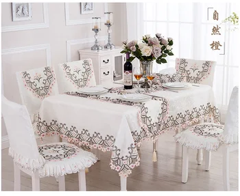 European-style polyester coffee table tablecloth, table cloth chair cushion chair cover, table cloth dust cloth
European-style polyester coffee table tablecloth, table cloth chair cushion chair cover, table cloth dust cloth