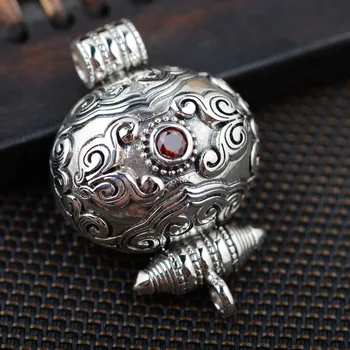 Gawu box S925 silver pendant wholesale silver antique style Buddhist Shurangama mantra can open the evil spirits
Gawu box S925 silver pendant wholesale silver antique style Buddhist Shurangama mantra can open the evil spirits