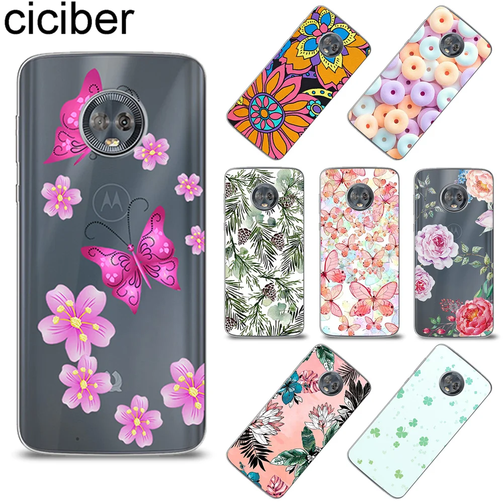 ciciber Cover for Motorola Moto G6 G5 G5S E5 E4 C Z2 Z3 ONE P30 G4 Plus Play Power M X4 Soft TPU Phone Case Floral Butterfly
ciciber Cover for Motorola Moto G6 G5 G5S E5 E4 C Z2 Z3 ONE P30 G4 Plus Play Power M X4 Soft TPU Phone Case Floral Butterfly