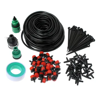 Micro Drip Irrigation Kit Plants Garden Watering System Pipe Automatic Garden Hose Kits Connector Adjustable Drip Nozzle Cooling
Micro Drip Irrigation Kit Plants Garden Watering System Pipe Automatic Garden Hose Kits Connector Adjustable Drip Nozzle Cooling