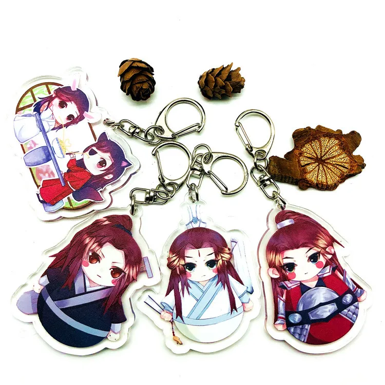 1pcs 6cm Anime Key Holder Tian Guan Ci Fu MoDaoZhuShi Acrylic Keyring Xie Lian Hua Cheng Portachiavi Keyring Pendant
1pcs 6cm Anime Key Holder Tian Guan Ci Fu MoDaoZhuShi Acrylic Keyring Xie Lian Hua Cheng Portachiavi Keyring Pendant