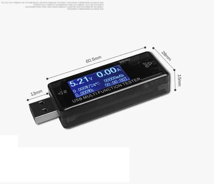 KWS-MX16 USB Tester Current Voltage Digital Dispay Charger Capacity Doctor Quick Charge Power Bank Meter Voltmeter 4V-30V 0-5A
KWS-MX16 USB Tester Current Voltage Digital Dispay Charger Capacity Doctor Quick Charge Power Bank Meter Voltmeter 4V-30V 0-5A