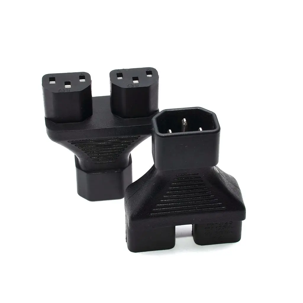IEC 320 C14 Male to 2xC13 Female Y spliter adapter C14 TO TWO C13,IEC 320 C14 to Dual C13 NEW
IEC 320 C14 Male to 2xC13 Female Y spliter adapter C14 TO TWO C13,IEC 320 C14 to Dual C13 NEW