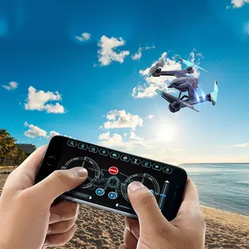 Remote Control Mini Drone Toy with Camera HD Foldable WiFi FPV RC Quadcopter Headless Mode Altitude Hold with 2M Pixel Camera
Remote Control Mini Drone Toy with Camera HD Foldable WiFi FPV RC Quadcopter Headless Mode Altitude Hold with 2M Pixel Camera