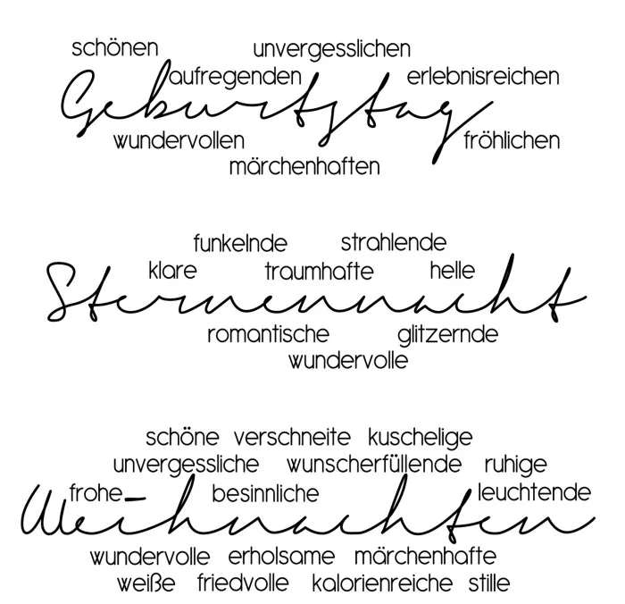 CLEAR STAMP German DIY Scrapbook Card album paper craft silicon rubber roller transparent stamps LK12
CLEAR STAMP German DIY Scrapbook Card album paper craft silicon rubber roller transparent stamps LK12