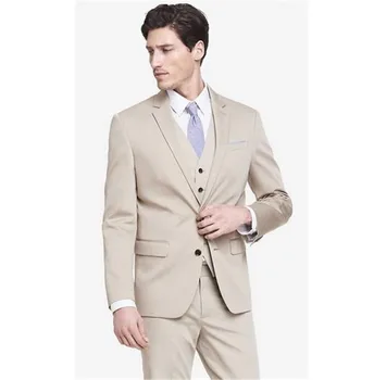 High Quality Groom Tuxedo Beige Groomsmen Notch Lapel Wedding/Dinner Suits Best Man Bridegroom (Jacket+Pants+Tie+Vest) B499
High Quality Groom Tuxedo Beige Groomsmen Notch Lapel Wedding/Dinner Suits Best Man Bridegroom (Jacket+Pants+Tie+Vest) B499