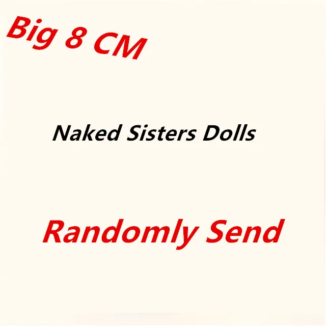 Hot Sale Random Send 3/5/10/20 Pcs/lot 8cm Boy Girl Sisters Dolls Naked Body Kid Action Figures toy DIY Birthday Christmas Gift
Hot Sale Random Send 3/5/10/20 Pcs/lot 8cm Boy Girl Sisters Dolls Naked Body Kid Action Figures toy DIY Birthday Christmas Gift